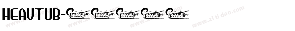 HEAVTUB字体转换