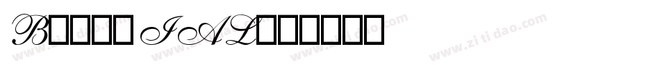 BTTTRIAL字体转换