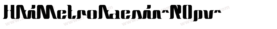 HkiMetrokaesin-R0pv字体转换