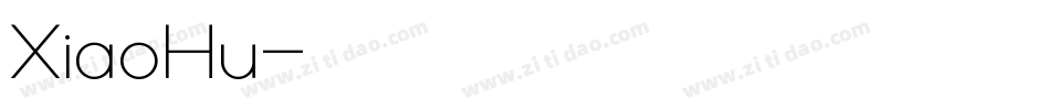 XiaoHu字体转换