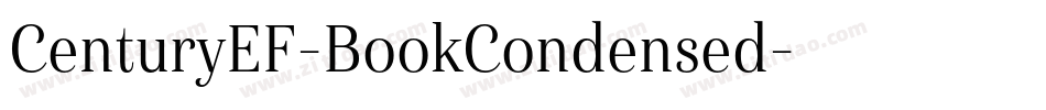 CenturyEF-BookCondensed字体转换 CenturyEF-BookCondensed字体转换