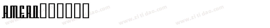 AMERD字体转换