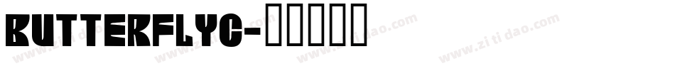 BUTTerflyc字体转换