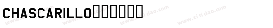 Chascarillo字体转换