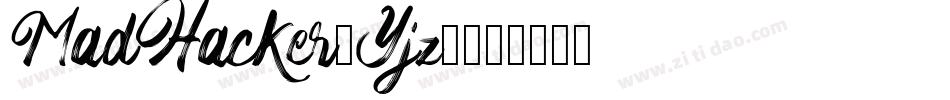 MadHacker-Yjz8字体转换