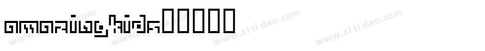 AmazingKids字体转换
