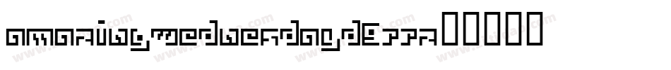 AmazingWednesday-d9rRZ字体转换