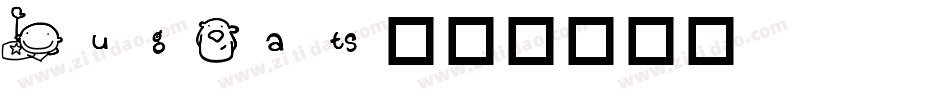 RugBats字体转换