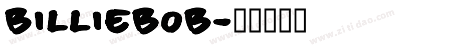 Billiebob字体转换