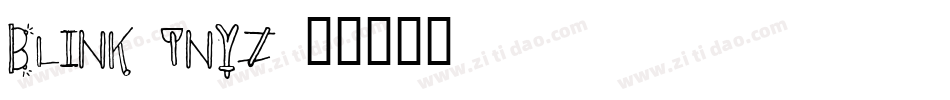 Blink-ynYZ字体转换