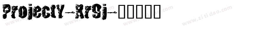 ProjectY-Xr9j字体转换