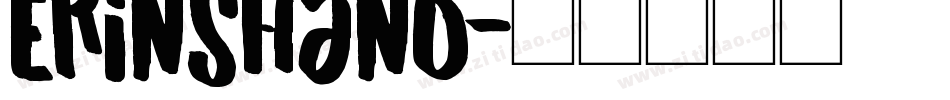 ErinsHand字体转换