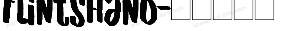 FlintsHand字体转换