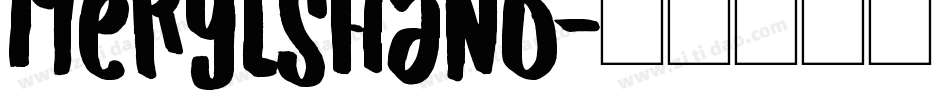 MerylsHand字体转换