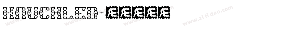 KNUCKLED字体转换