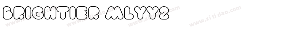 Brightier-mLYy2字体转换