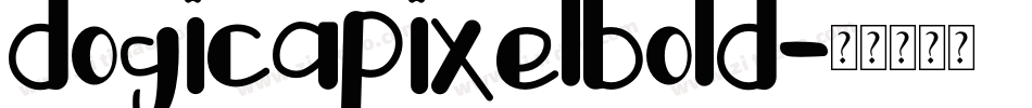 dogicapixelbold字体转换