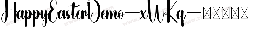 HappyEasterDemo-xWKq字体转换