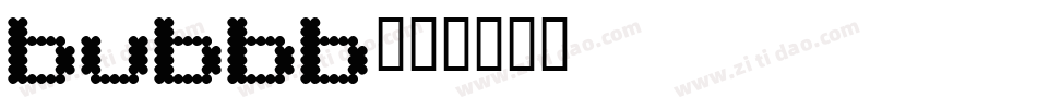 bubbb字体转换