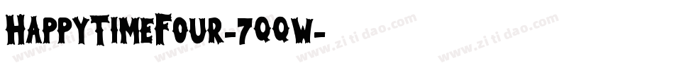 HappyTimeFour-7qqw字体转换