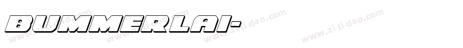 bummerlai字体转换
