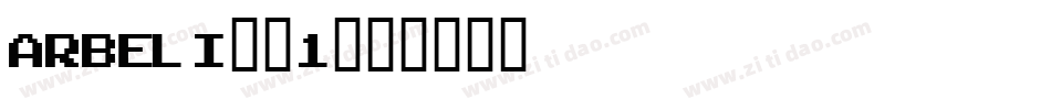 ARBELI__1字体转换