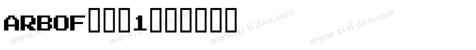 ARBOF___1字体转换
