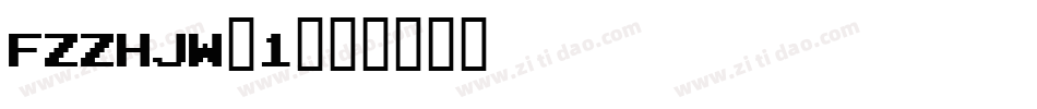FZZHJW_1字体转换
