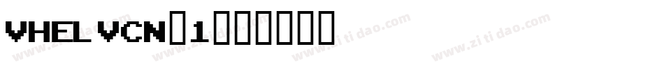 VHELVCN_1字体转换