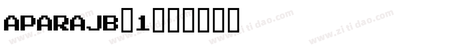 aparajb_1字体转换