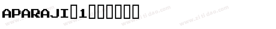 aparaji_1字体转换