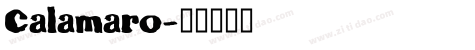 Calamaro字体转换