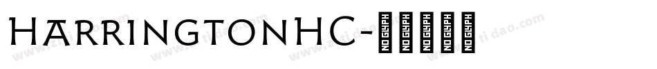 HarringtonHC字体转换
