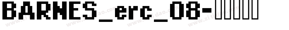 BARNES_erc_08字体转换