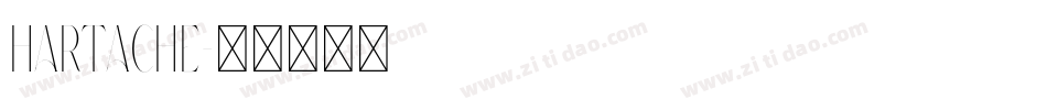 hartache字体转换