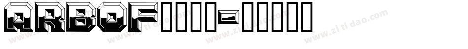 ARBOF___1字体转换