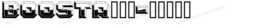 BOOSTA__1字体转换