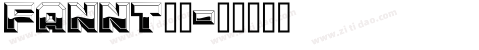 FANNT_1字体转换