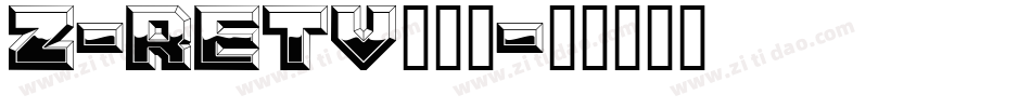Z-RETV__1字体转换
