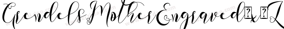 GrendelsMotherEngraved-x6ZK字体转换