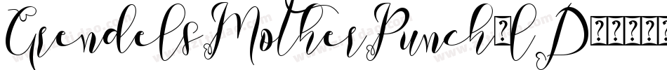 GrendelsMotherPunch-lD75字体转换