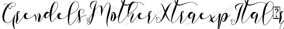 GrendelsMotherXtraexpItal-rjqp字体转换