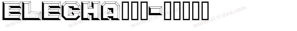 ELECHA__1字体转换