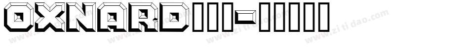 OXNARD__1字体转换
