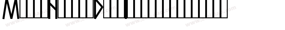 MyronHectorDemoItalic-axara字体转换