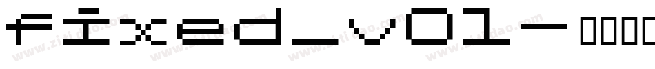 fixed_v01字体转换
