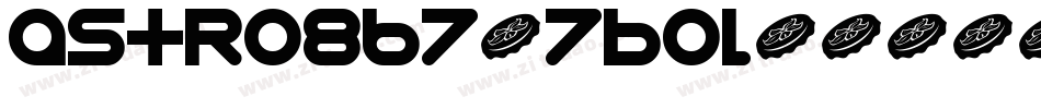 Astro867-7BOl字体转换