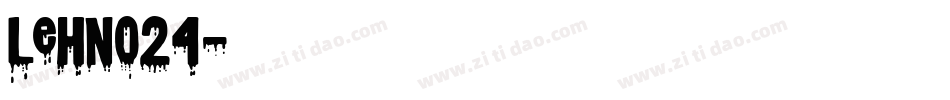 LEHN024字体转换