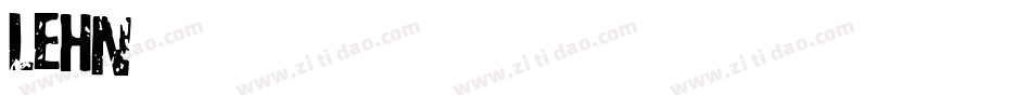 LEHN031字体转换