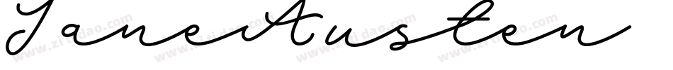 JaneAusten_0字体转换